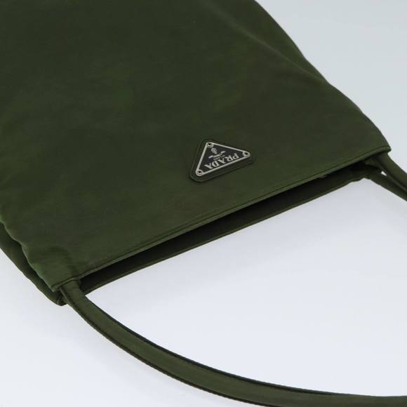 PRADA Shoulder Bag Nylon Khaki Auth 72482 - Picture 6 of 16